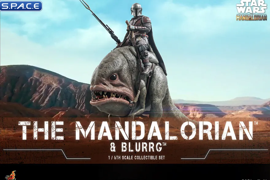 1/6 Scale Mandalorian & Blurrg TV Masterpiece TMS046