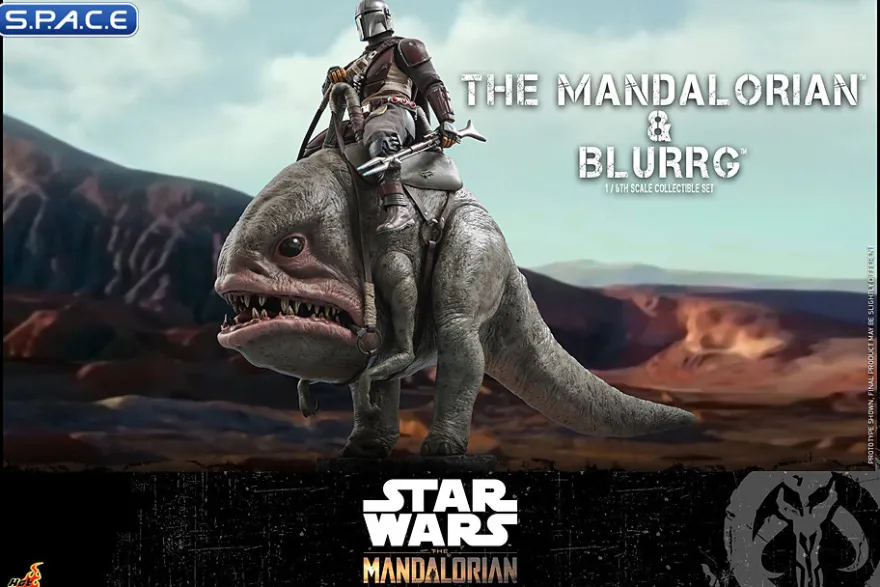 1/6 Scale Mandalorian & Blurrg TV Masterpiece TMS046