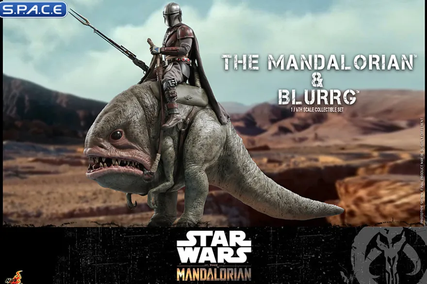 1/6 Scale Mandalorian & Blurrg TV Masterpiece TMS046