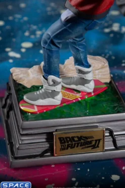 1/10 Scale Marty McFly on Hoverboard Art Scale Statue