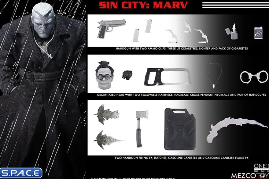 1/12 Scale Marv One:12 Collective (Sin City)