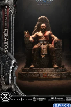 1/3 Scale Master Thyself Kratos Throne Legacy Statue