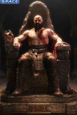 1/3 Scale Master Thyself Kratos Throne Legacy Statue
