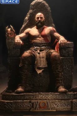 1/3 Scale Master Thyself Kratos Throne Legacy Statue