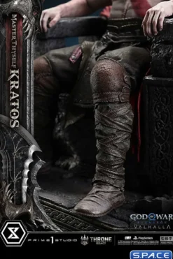 1/3 Scale Master Thyself Kratos Throne Legacy Statue