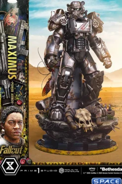 1/4 Scale Maximus Power Armor Deluxe Real Elite Masterline Statue