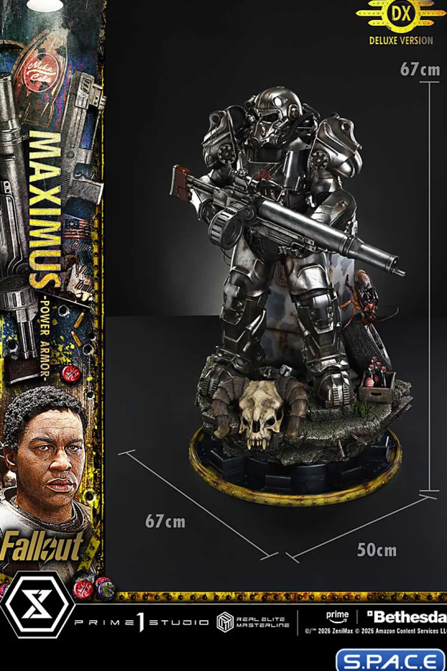 1/4 Scale Maximus Power Armor Deluxe Real Elite Masterline Statue