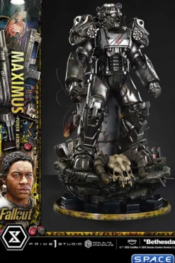 1/4 Scale Maximus Power Armor Real Elite Masterline Statue (Fallout)
