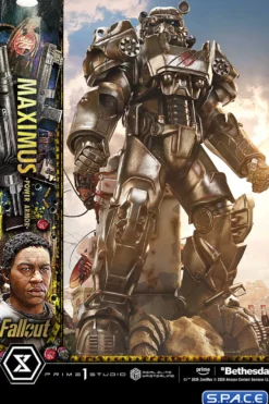 1/4 Scale Maximus Power Armor Real Elite Masterline Statue (Fallout)