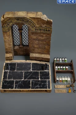 1/6 Scale Medieval Potion Room Diorama Base Version A