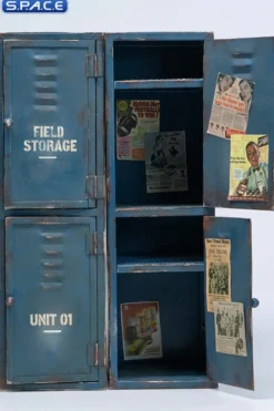 1/6 Scale Metal Locker