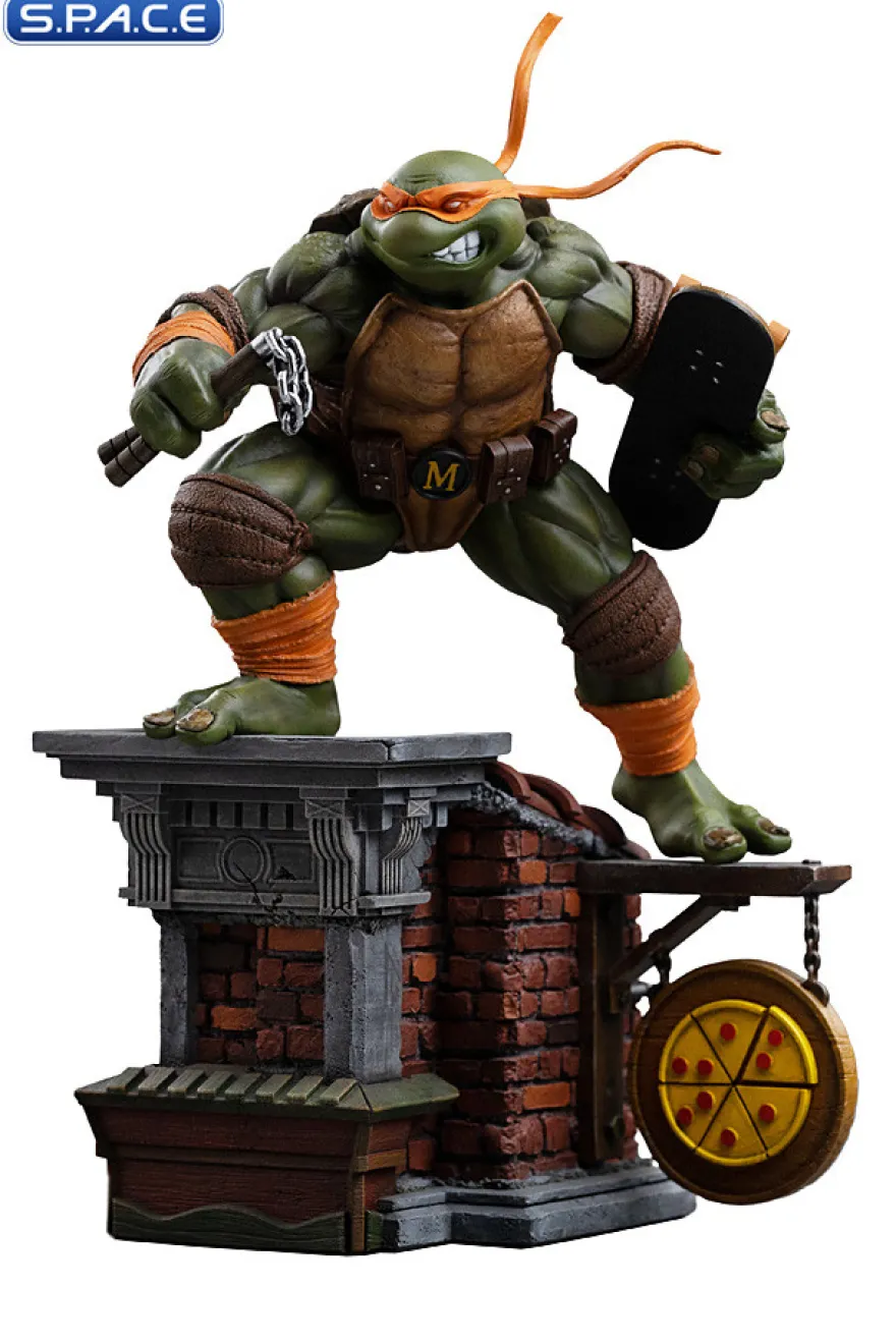 1/10 Scale Michelangelo Unleashed Art Scale Statue