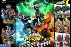 1/4 Scale Midoriya, Bakugo & Todoroki Deluxe Ultimate Premium Masterline Statue - Bonus Version