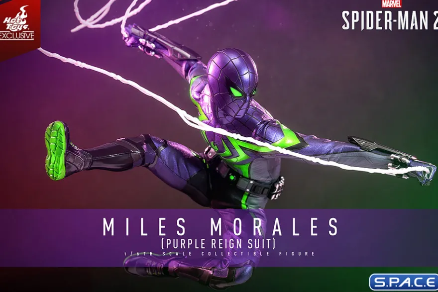 1/6 Scale Miles Morales »Purple Reign Suit« Videogame Masterpiece VGM68
