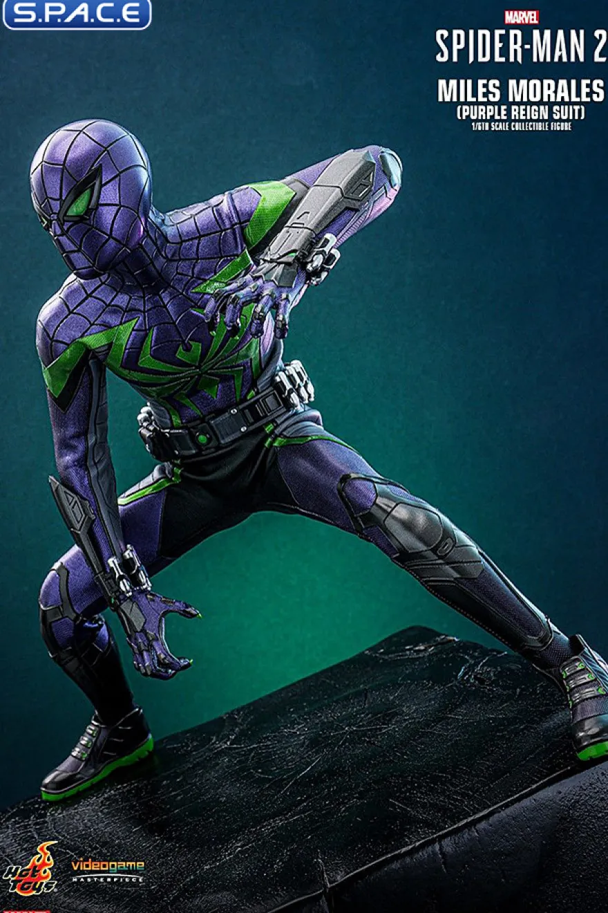 1/6 Scale Miles Morales »Purple Reign Suit« Videogame Masterpiece VGM68