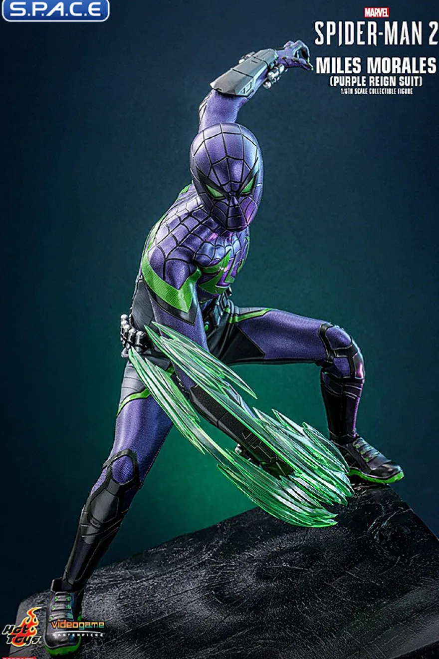 1/6 Scale Miles Morales »Purple Reign Suit« Videogame Masterpiece VGM68