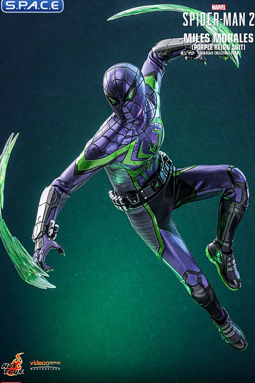 1/6 Scale Miles Morales »Purple Reign Suit« Videogame Masterpiece VGM68