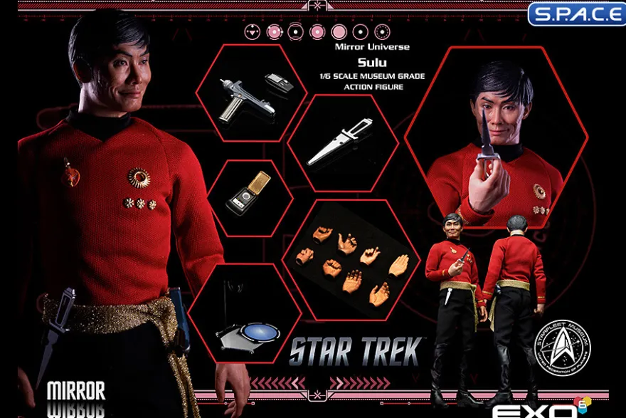 1/6 Scale Mirror Universe Sulu