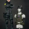 1/6 Scale Miss Spetsnaz with green Vest - MCB Camouflage Russian Combat Women Soldier