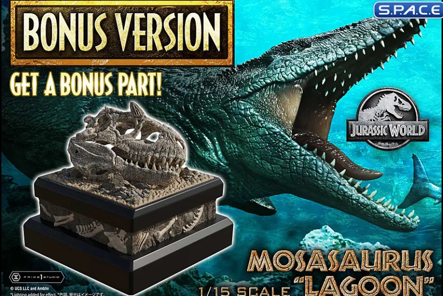 1/15 Scale Mosasaurus »Lagoon« Legacy Museum Collection Statue