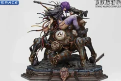 1/4 Scale Motoko Kusanagi & Tachikoma Statue - color Version