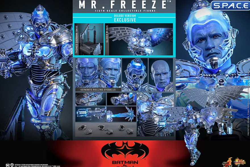 1/6 Scale Mr. Freeze Deluxe Version Movie Masterpiece MMS800