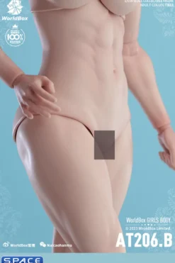 1/6 Scale muscular female Body AT206B