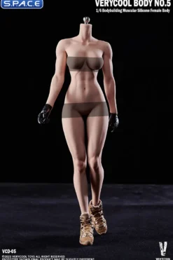 1/6 Scale muscular female Body VCD-05B