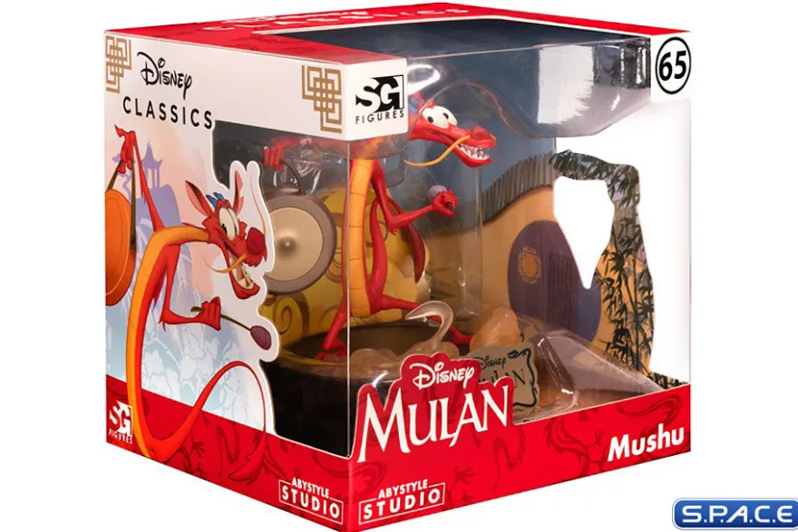 1/10 Scale Mushu PVC Statue