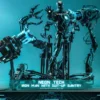 1/6 Scale Neon Tech Iron Man with Suit-Up Gantry Movie Masterpiece MMS672D50 (Iron Man 2)