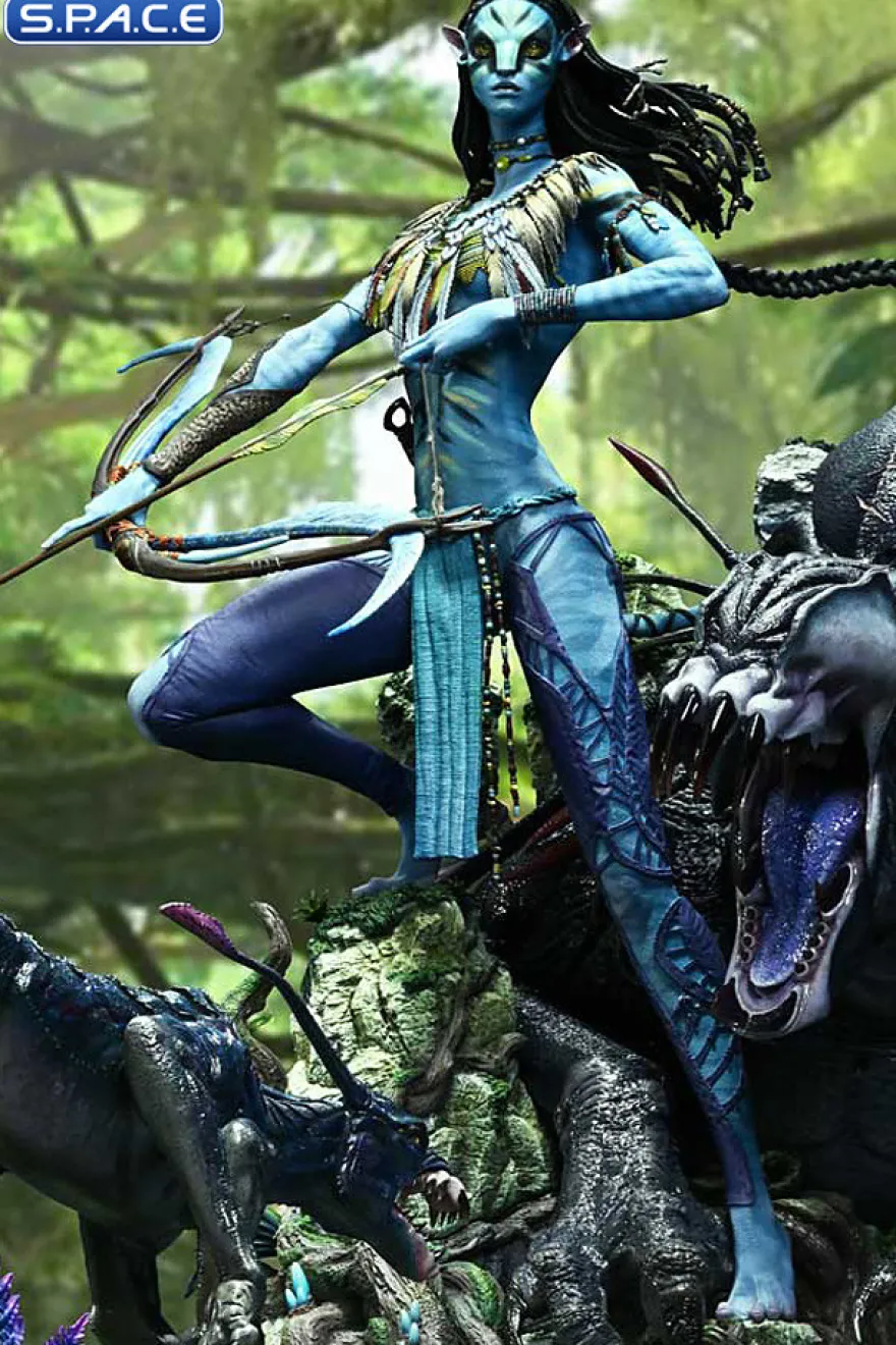 1/4 Scale Neytiri & Thanator Deluxe Real Elite Masterline Statue