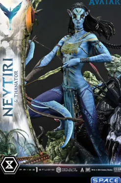 1/4 Scale Neytiri & Thanator Real Elite Masterline Statue