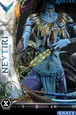 1/4 Scale Neytiri & Thanator Real Elite Masterline Statue