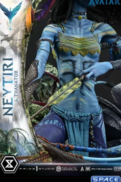 1/4 Scale Neytiri & Thanator Real Elite Masterline Statue