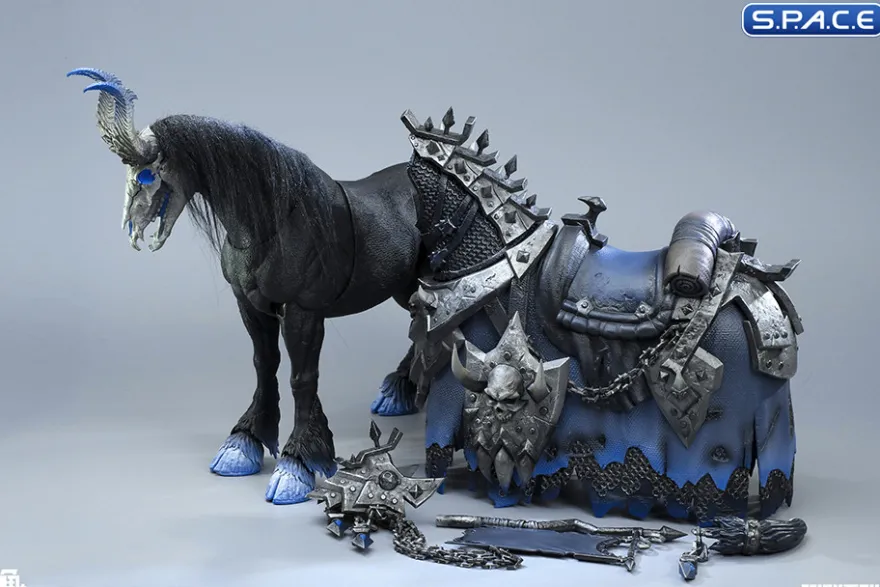 1/12 Scale Nightmare Horse with Armor Set