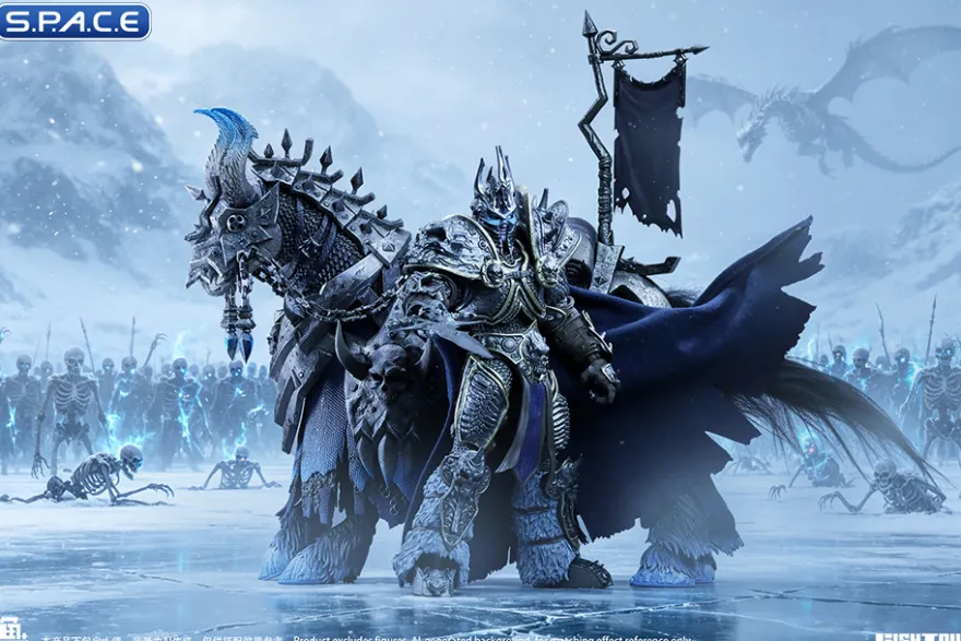 1/12 Scale Nightmare Horse with Armor Set