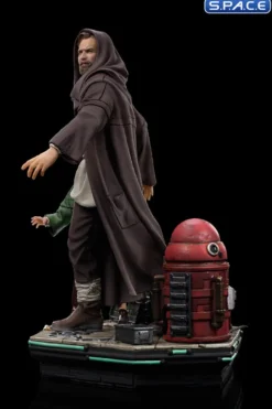 1/10 Scale Obi-Wan and Young Leia Deluxe Art Scale Statue