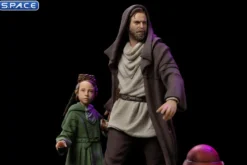 1/10 Scale Obi-Wan and Young Leia Deluxe Art Scale Statue