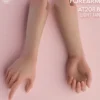 1/6 Scale one-piece female Forearm AT208B