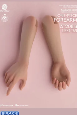 1/6 Scale one-piece female Forearm AT208B