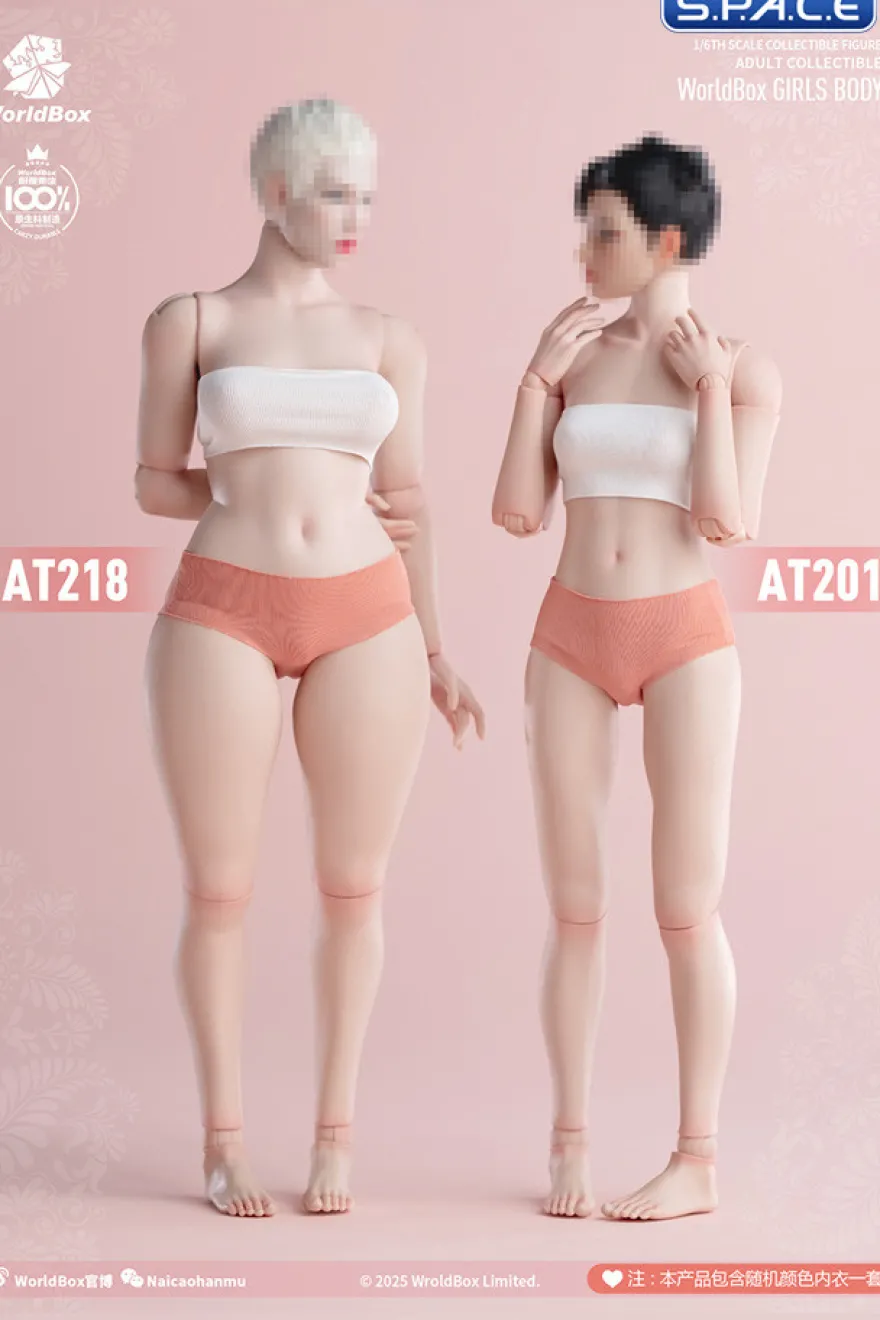 1/6 Scale plus-size female Body AT218B
