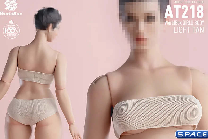 1/6 Scale plus-size female Body AT218B