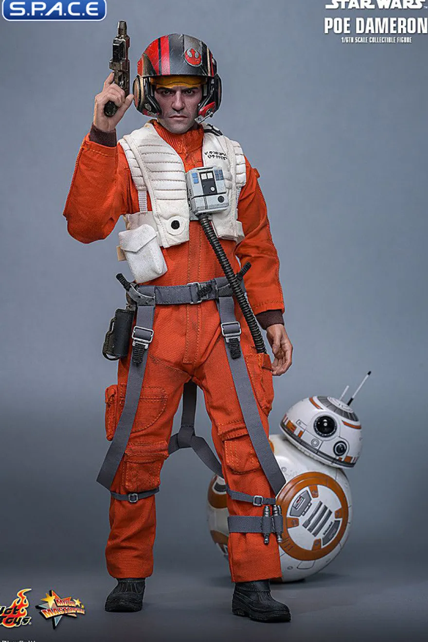 1/6 Scale Poe Dameron Movie Masterpiece MMS806