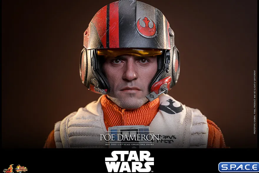 1/6 Scale Poe Dameron Movie Masterpiece MMS806