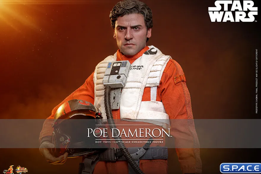 1/6 Scale Poe Dameron Movie Masterpiece MMS806
