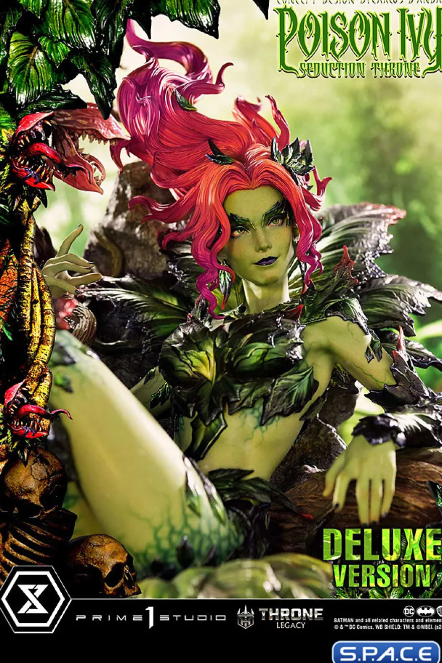1/4 Scale Poison Ivy Seduction Throne Deluxe Throne Legacy Statue