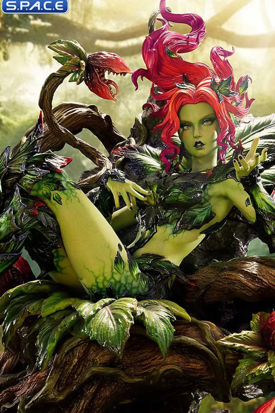 1/4 Scale Poison Ivy Seduction Throne Deluxe Throne Legacy Statue