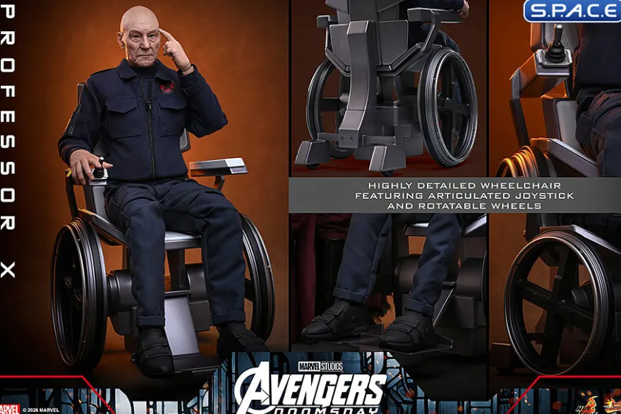 1/6 Scale Professor X Movie Masterpiece MMS917
