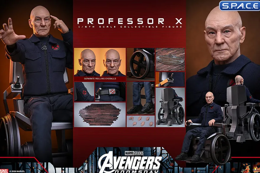 1/6 Scale Professor X Movie Masterpiece MMS917