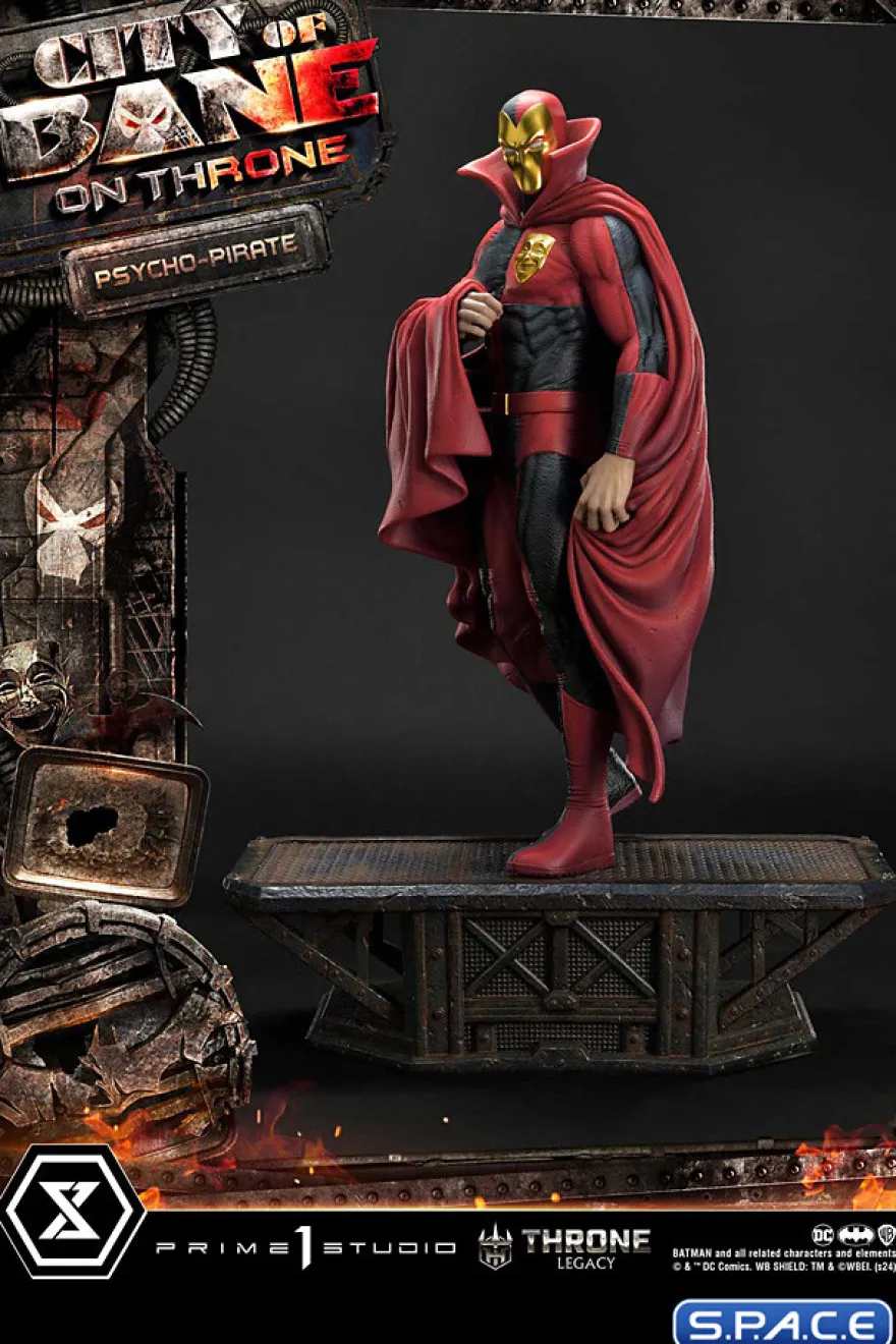 1/4 Scale Psycho-Pirate from Batman: City of Bane Throne Legacy Statue